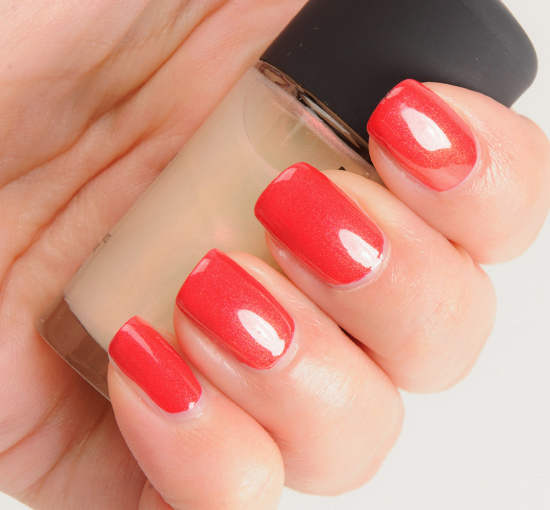 MAC Pink Pearl over Shirelle Nail Lacquer