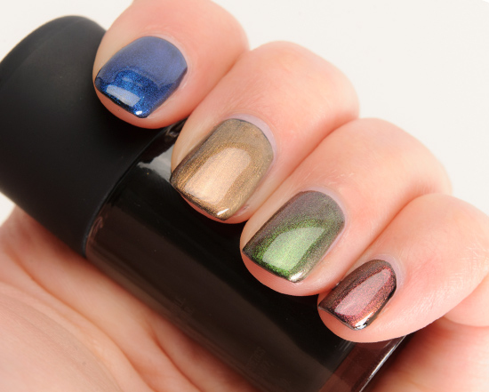 MAC Top Coats over Nocturnelle