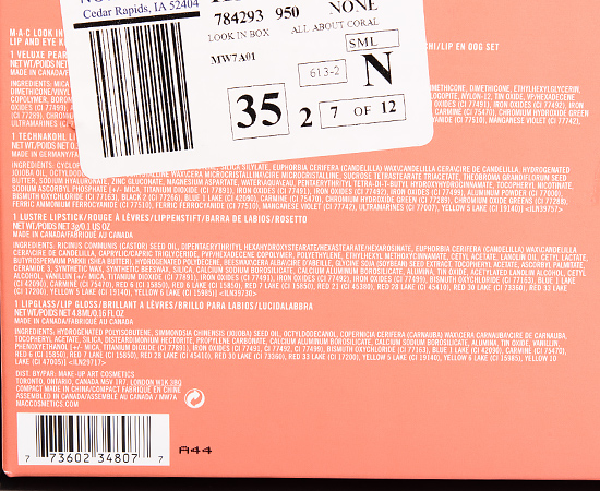 MAC All About Coral Look in a Box