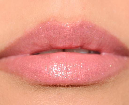 MAC Feeling Fine Lipglass over Soft Savour Lipstick