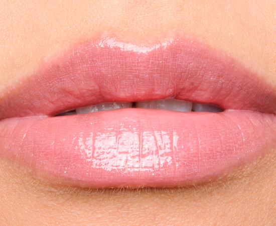 MAC Feeling Fine Lipglass over Soft Savour Lipstick