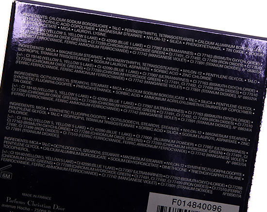Dior Pied de Poule (096) 5 Couleurs Eyeshadow Palette