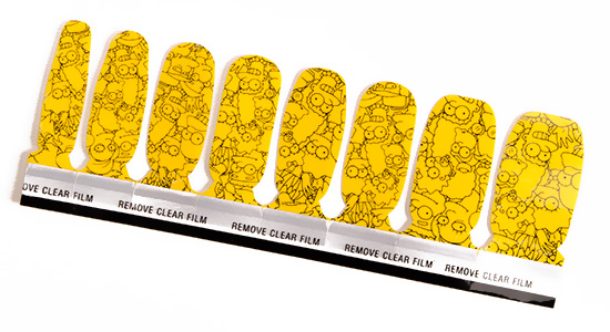 MAC Marge Simpson's Cutie-cle Nail Stickers
