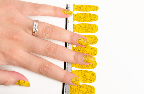 MAC Marge Simpson's Cutie-cle Nail Stickers