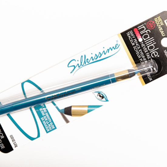 L'Oreal True Teal (260) Infallible Silkissime Eyeliner Review & Swatches
