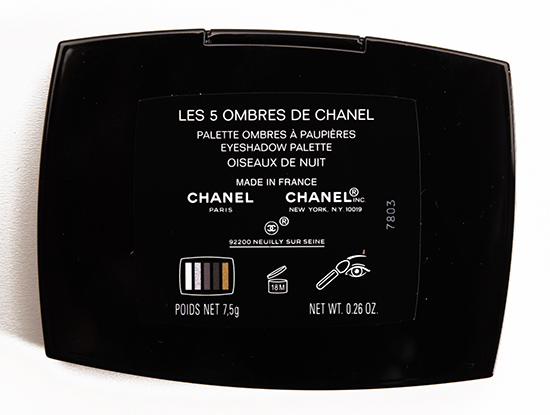 Chanel Oiseaux de Nuit Eyeshadow Palette