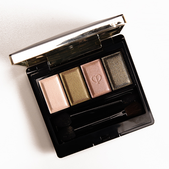 Cle de Peau Eyeshadow Quad • Eye Palette Review & Swatches