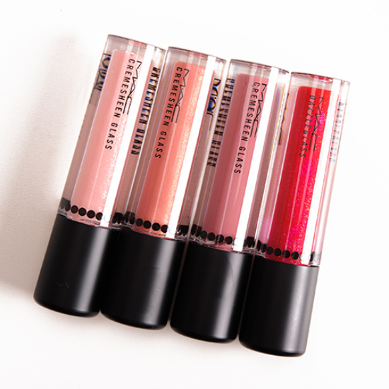 MAC Nude + Red Objects of Affection Lipglass Set