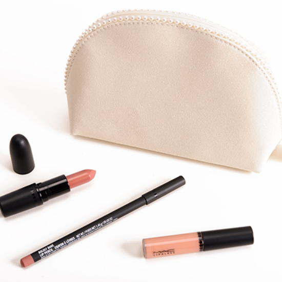 MAC Nude Lip Keepsakes/Lip Bag