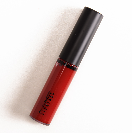 MAC Ruby Woo Lipglass