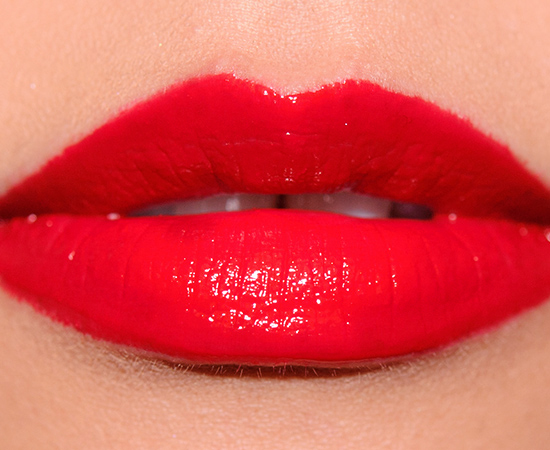 Ruby Woo Lip Pencil with Ruby Woo Lipstick with Ruby Woo Lipglass