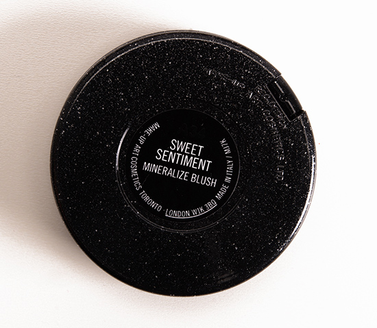 MAC Sweet Sentiment Mineralize Blush