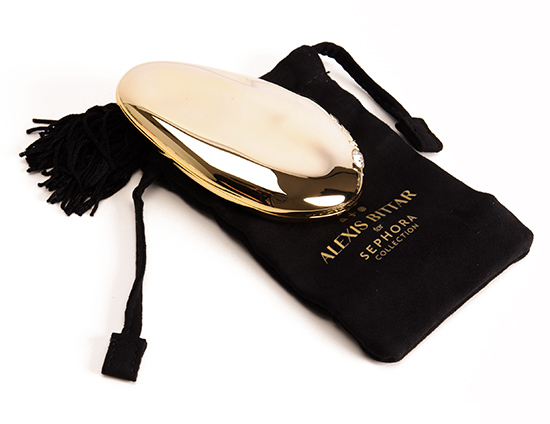 Alexis Bittar Liquid Gold Compact Mirror