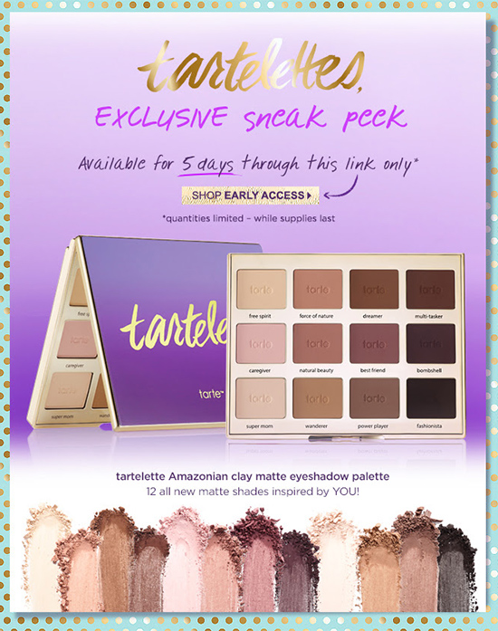 Tarte Amazonian Clay Matte Palette