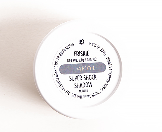 ColourPop Friskie Super Shock Eyeshadow