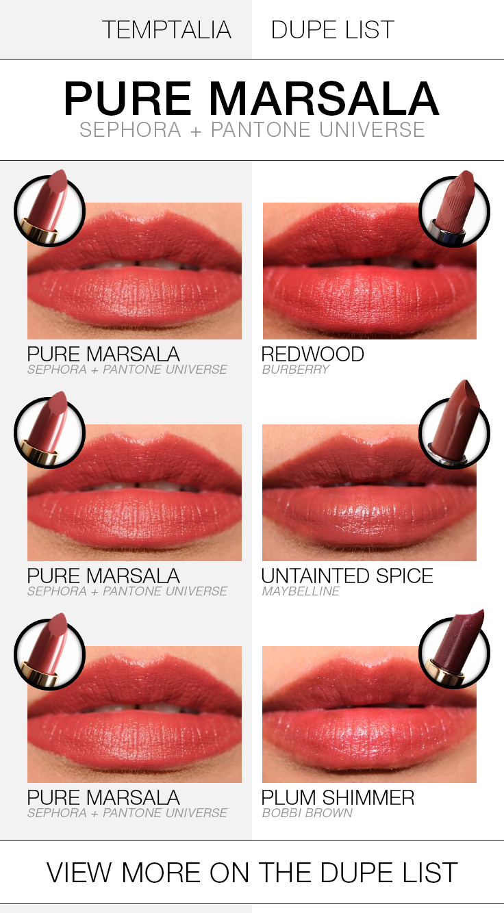 sephora-pure-marsala-dupe-list