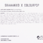 ColourPop Shaaanxo Super Shock Shadow Quad