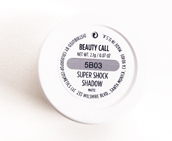 ColourPop Beauty Call Super Shock Shadow
