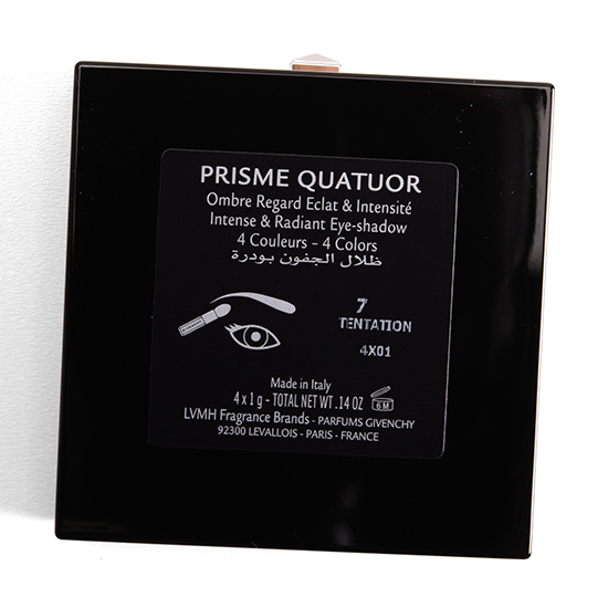 Givenchy Tentation (7) Prisme Quatuor Eyeshadow Quad