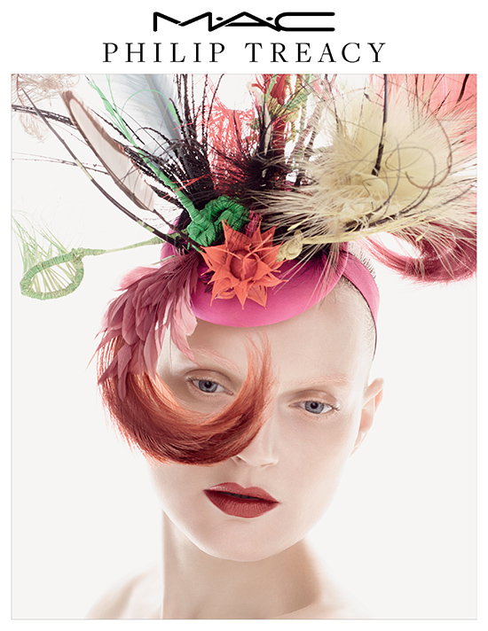 MAC x Philip Treacy for Spring 2015