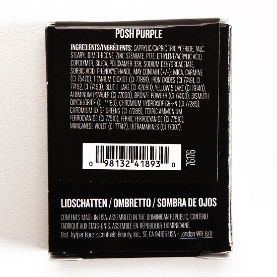 BUXOM Posh Purple Eyeshadow