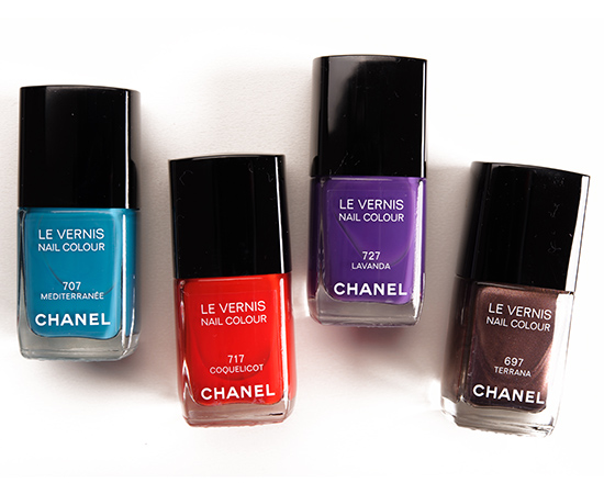 Chanel Holiday 2015 Le Vernis Nail Polish Swatches