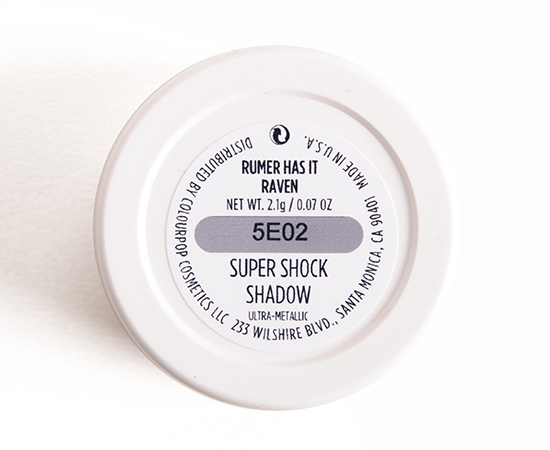 ColourPop Raven Super Shock Shadow