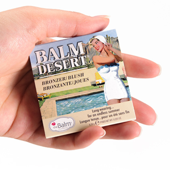 theBalm Balm Desert Bronzer/Blush Review & Swatches