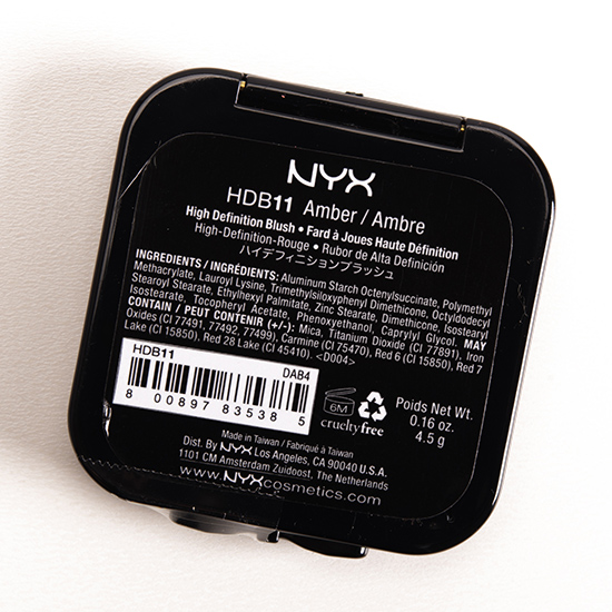 NYX Amber HD Blush