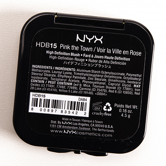 NYX Pink the Town HD Blush