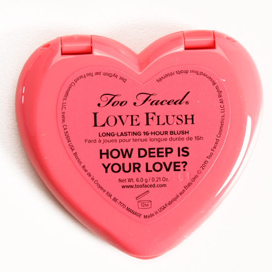 Too Faced How Deep is Your Love? Love Flush Blush