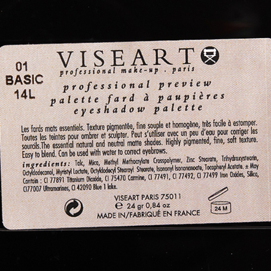 Viseart Neutral Matte (01) Eyeshadow Palette Review & Swatches