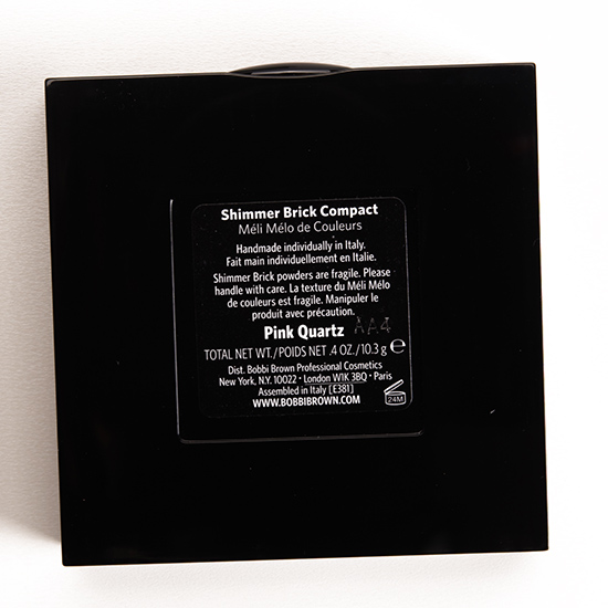 Bobbi Brown Pink Quartz Shimmer Brick