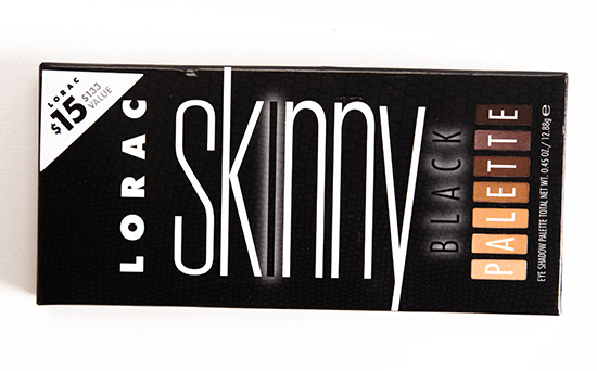 LORAC Black Skinny Eyeshadow Palette