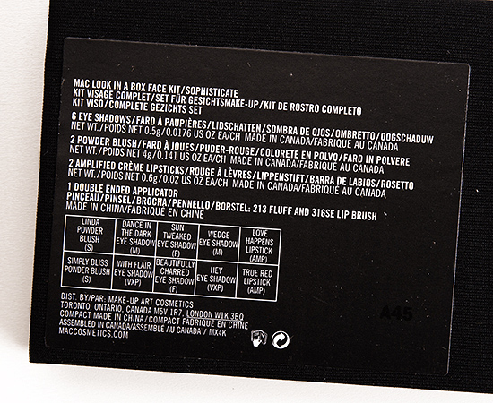 MAC Sophisticate Face Kit