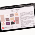Sephora Overcast Filter Colorful Eyeshadow Photo Filter Palette