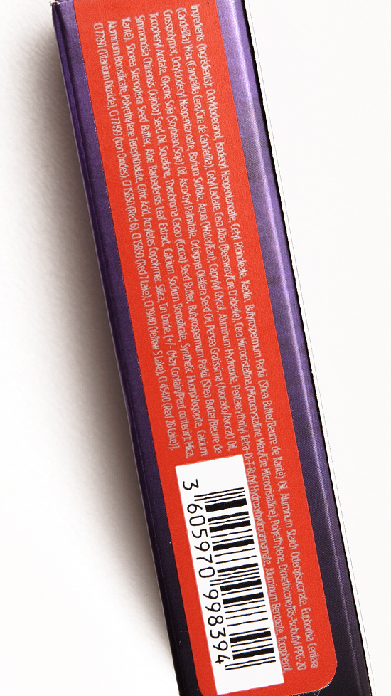 Urban Decay Temper Matte Revolution Lipstick