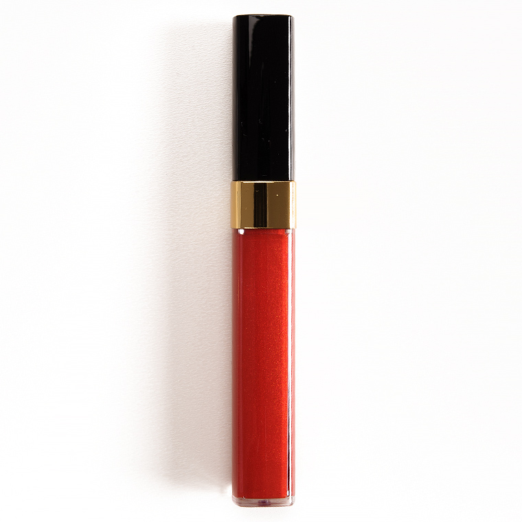 Chanel Chene Rouge (212) Levres Scintillantes Glossimer Review & Swatches