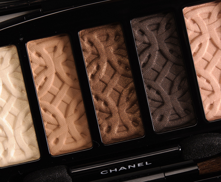 Les 5 Ombres de Chanel Eyeshadow Palette in Entrelacs for Fall 2015 - The  Beauty Look Book