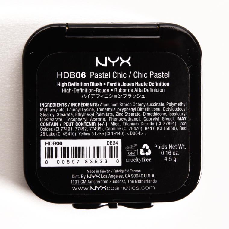 NYX Pastel Chic HD Blush