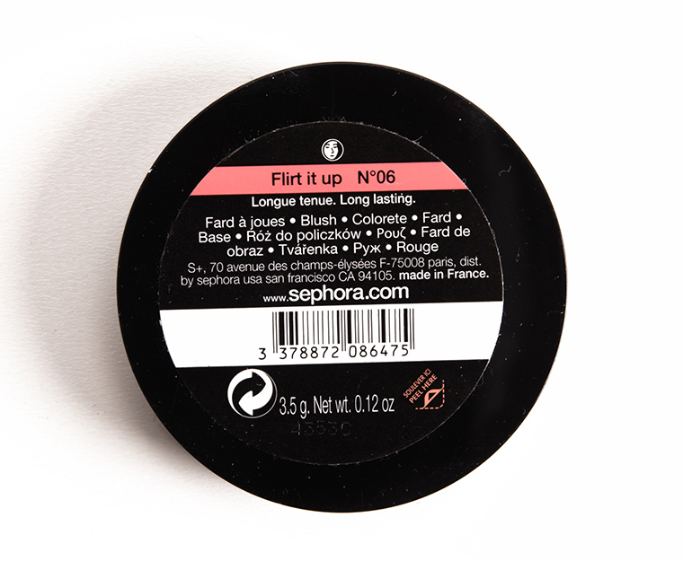 Sephora Flirt It Up (06) Colorful Blush