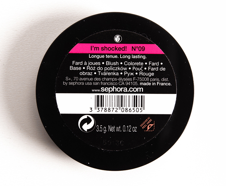Sephora I'm Shocked (09) Colorful Blush