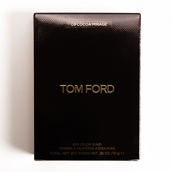 Tom Ford Cocoa Mirage Eye Color Quad Review, Photos, Swatches