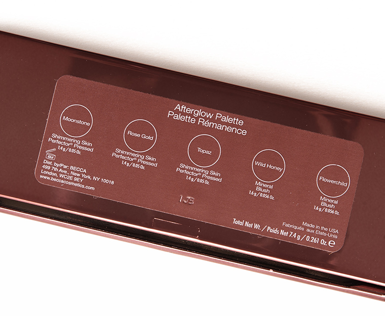 Becca Afterglow Palette