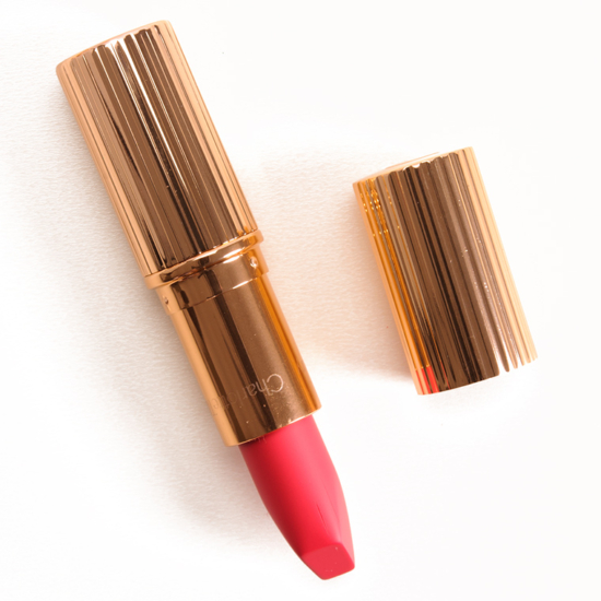 Charlotte Tilbury Lost Cherry Matte Revolution Lipstick Review & Swatches