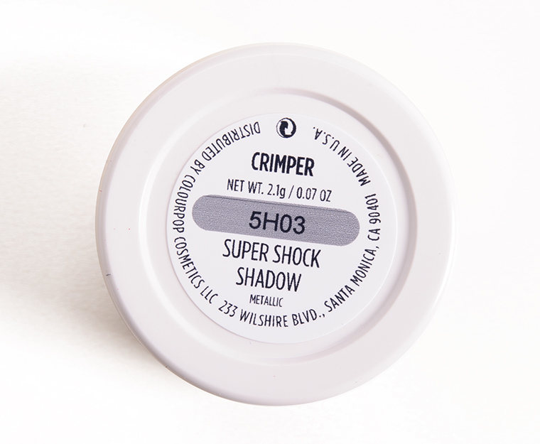 ColourPop Crimper Super Shock Shadow