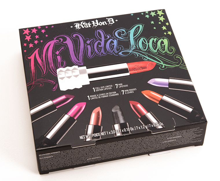 Kat Von D Mi Vida Loca Remix Studded Kiss Lipstick Set