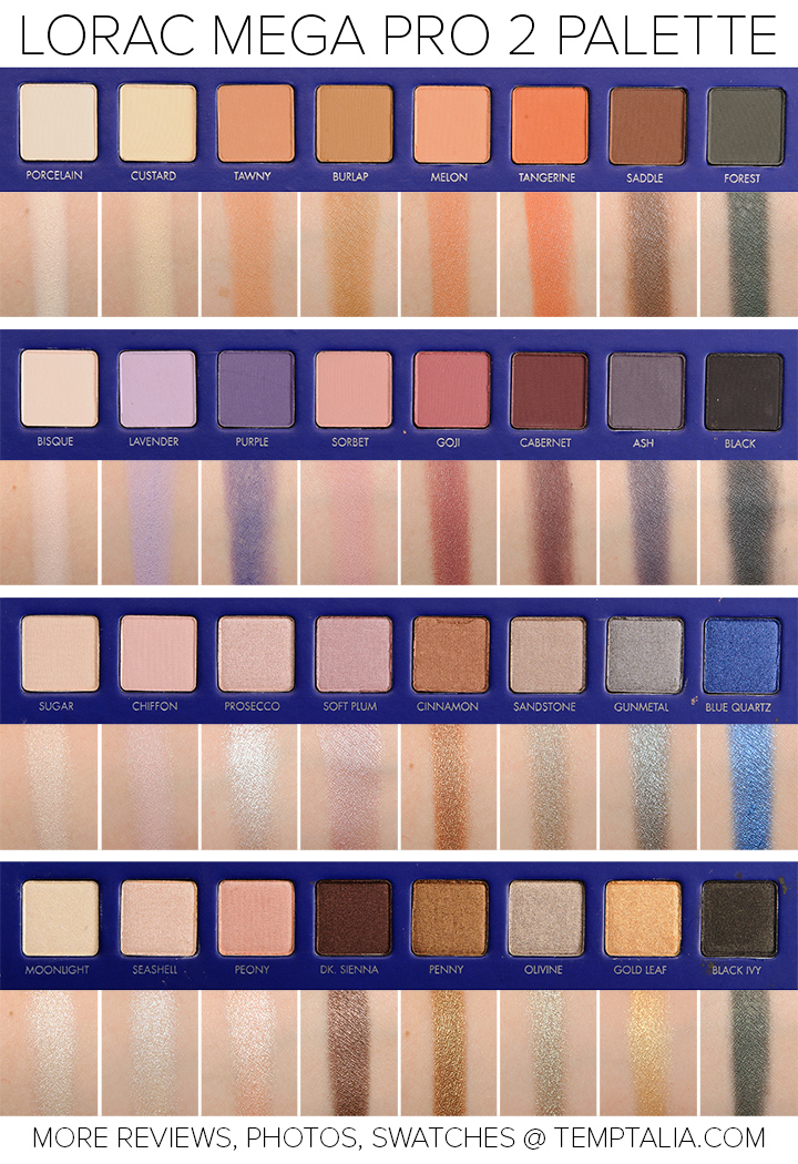 LORAC Mega Pro 2 Eyeshadow Palette