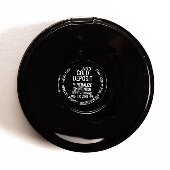 MAC Gold Deposit Mineralize Skinfinish