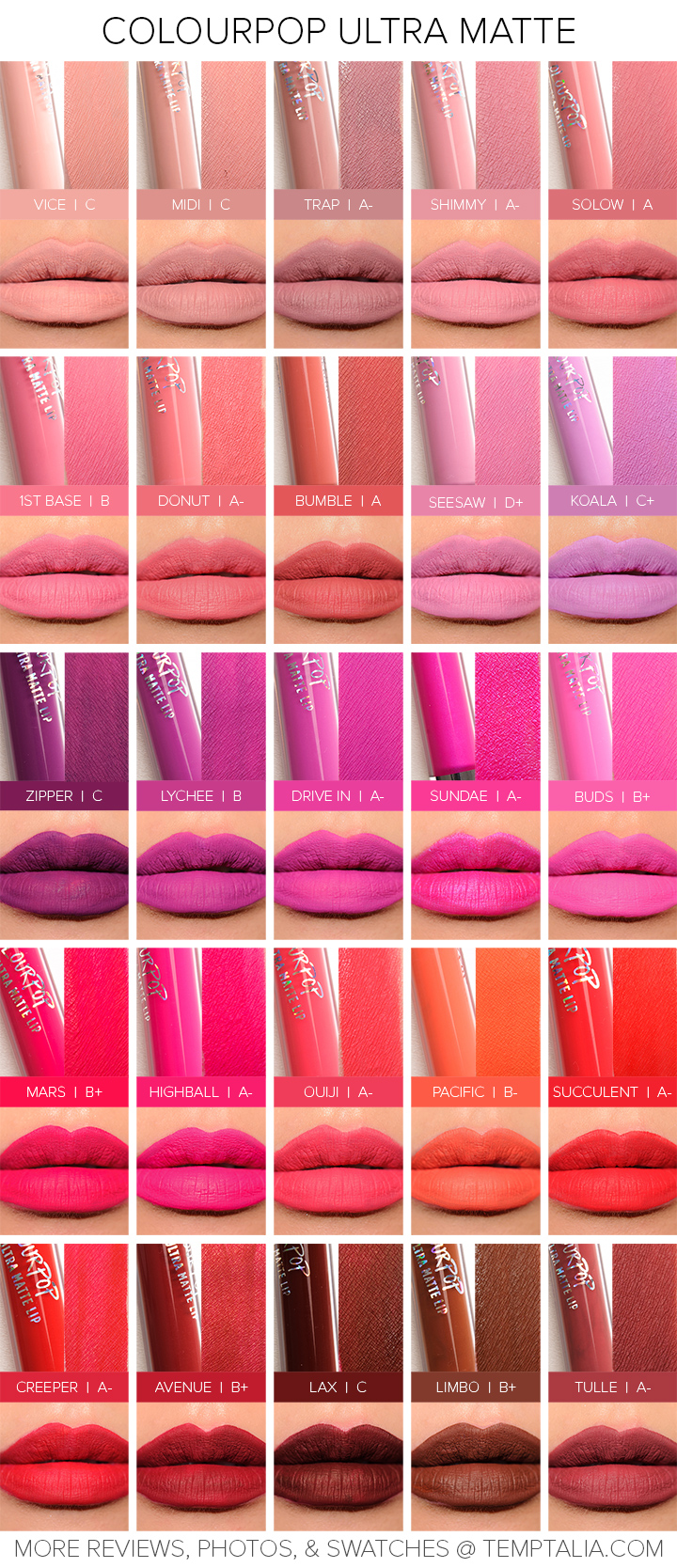 ColourPop Ultra Matte Liquid Lipstick